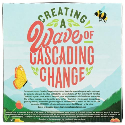 Cascadian Farm Organic Chewy Dark Chocolate Chip Granola Bars, 6 Ct, 1.2 Oz Each