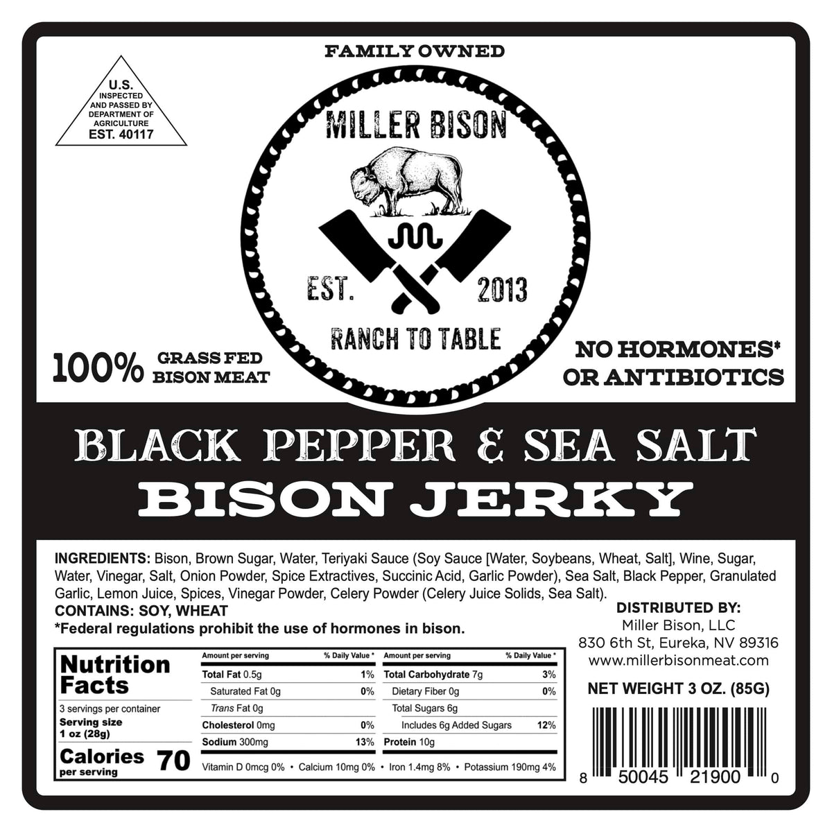 The Bison Jerky Trio
