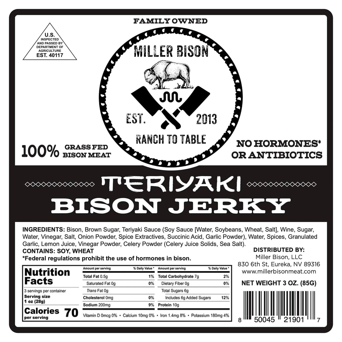 The Bison Jerky Trio