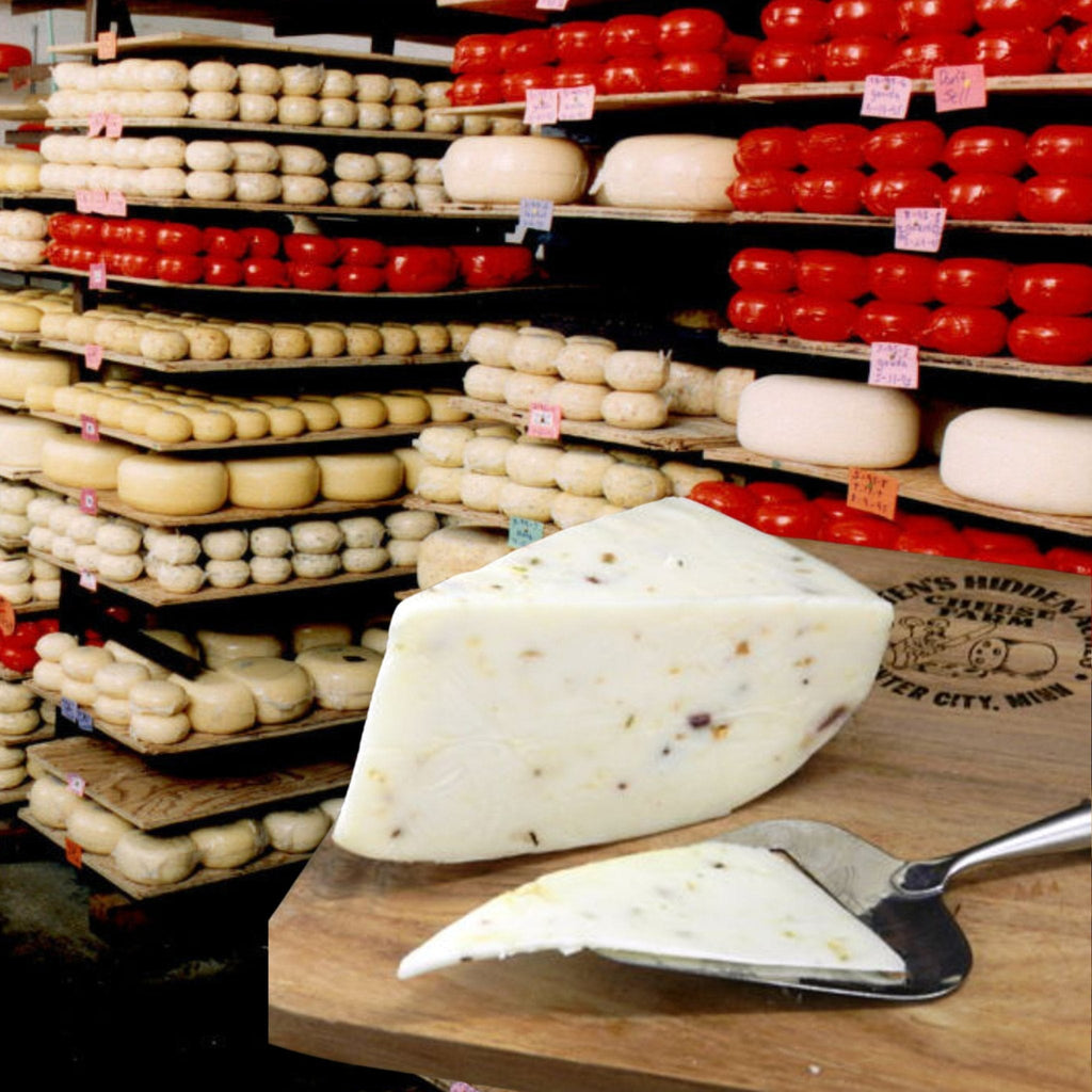 Olive Tapenade Gouda Cheese - Eichtens Cheese