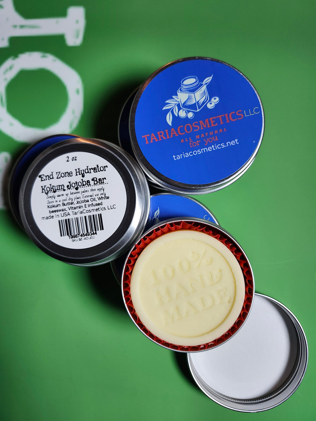 Endzone Hydrator - Organic Kokum & Jojoba Lotion Bar for Deep Moisture